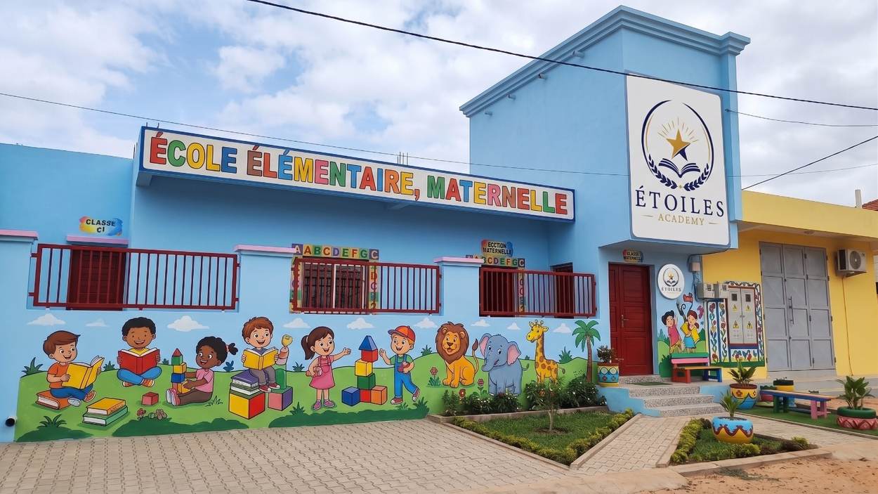 Façade de la section maternelle